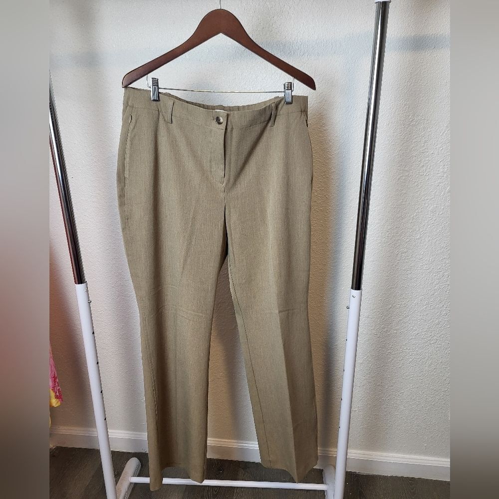 J Jill Straight Leg Stretch High Waist Trouser Pant 20
